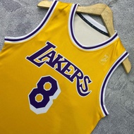 Lebron James Lakers 6 Basketball Jersey YELLOW - Swingman T-Shirt Top