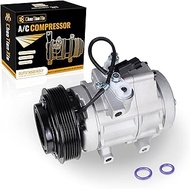 CO 10905C AC Compressor with Clutch Compatible with 2007-2014 Ford Expedition/F-150/F-250-F550 Super