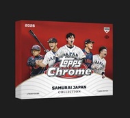 2026 Topps Chrome Samurai Japan Collection 盒