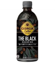 咖啡1支 GEORGIA DRIP 無糖黑咖啡500ml 包裝隨機出 賞味期限(未開封前): 2024年10月31日