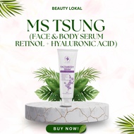 MS TSUNG FACE & BODY SERUM Retinol + Hyaluronic Acid Retinol Serum Hyaluronic Acid