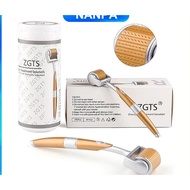 192 Gold Derma Roller Titanium Face Roller Massage Microneedle Hair Regrowth Tattoo Needle Cartridge