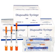 DISPOSABLE INSULIN SYRINGE 31G 8MM (0.5ML/1ML) Ready Stock Malaysia