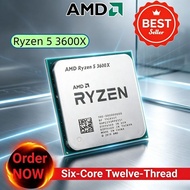 AMD | AMD Ryzen 5 3600X R5 3600X 3.8 GHz CPU Processor 100% Brand New Six-Core Twelve-Thread 7NM 95W