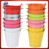 Lid Candle Mini Tin Bucket Biscuit Jar Soy Buckets Container Decor Flower Vase Juyuanxn