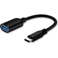 Penyesuai USB C ke USB 3.0, Penyesuai USB C Android Lelaki ke USB A Perempuan OTG On The Go Cable un