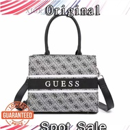 COM GS Guess Home New Fashion Retro Print Tote Presbyopia Portable Detachable Chain One-shoulder Crossbody Women's Bag