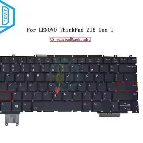 AR HB RU US SW Keyboard Backlit For Lenovo ThinkPad Z16 Gen 1 Z16 Gen1 21D4 21D5 Thai Turkey Trackpo