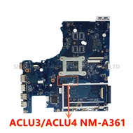 ACLU3 QUYPV เมนบอร์ด NM-A361 ACLU4สำหรับ Lenovo G50-80 G50-80M แล็ปท็อปมาเธอร์บอร์ดกับ I3 I5 I7 CPU M330 R5 2GB GPU 216-0867030 DDR3 APITV
