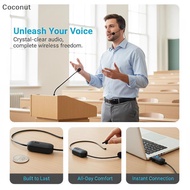 [coconut] 2/3Pcs 2.4G Cordless Head-mounted Microphone Set Plug-and-Play HD Voice Mic for Amplifier 