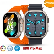 Smart Watch HK8 Pro Max AMOLED 2.12'' Screen Ultra Series 8 Sport Fitness Watch Compass NFC Smartwatch 2023 For IOS Android