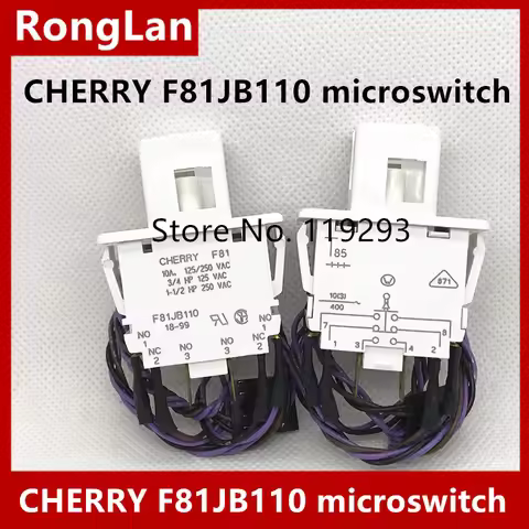 [BELLA] F81 F81JB110 F81J-B110 imported cherry CHERRY button microswitch brand new original--10pcs/l