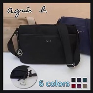 ✧ Japan agnes b. unisex one-shoulder diagonal bag large-capacity mommy bag travel bag waterproof short-distance bag