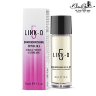 Elgon Vegan Link-D Hair Care Essential Oil No. 5 Bond Nourishing Dry Oil N.5 30ml - NEW