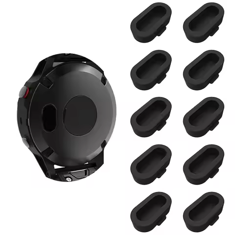 Dustproof Plug Cover For Garmin Swim2 Venu sq Fenix 7 7X 7S 6 6x Pro 5x Forerunner935 945 accessorie
