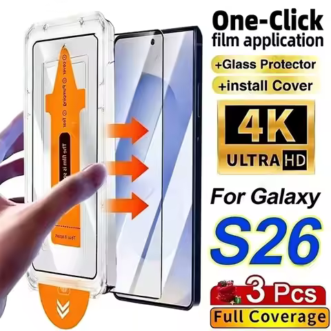 3Pcs Screen Protector For Samsung S26 Ultra S26 S25 Ultra S25 Edge S24 S23 S22 A56 A55 A36 A35 A26 A