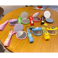 Mini Round Lady Makeup Mirror Portable Compact Pocket, Cosmetic Mirror Keyring, Cosmetic Mirror Keyc