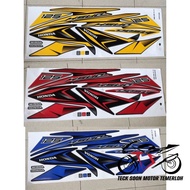 STICKER BODY STRIPE COVERSET (8) HONDA DASH 125FI DASH 125 FI TBM