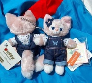 香港迪士尼樂園 Duffy and Friends 玲娜貝兒 小狐狸 Linabell 牛仔系列 牛仔褲 吊飾 Keychain kc 掛飾 匙扣 掛件 全新正版有牌 Disneyland HKDL 