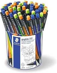 Staedtler 777 05KP50 Mechanical Pencil Graphite Filled with B Ink cartridge Diameter 0.5 mm – 3 Barr