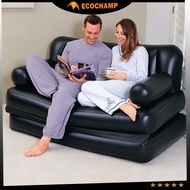 BESTWAY Sofa Bed 5 in 1 Multifunction Inflatable Air Bed Double Seat Air sofa Outdoor Camping Space 
