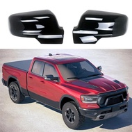 Side Rearview Mirror Cap Side Mirror Covers Replacement For Dodge Ram 1500 2019-2022 6RP44KXJAA 6RP4