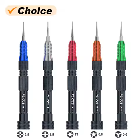 RELIFE RL-726 3D Torque Precision Screwdriver Strong Magnetic Nut Design 3D S2 Steel Bit Phone Disas