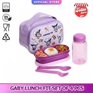 SIAU STORE CPM GABY LUNCH FIT LUNCH BOX SET 4 PCS RICE BOX / LUNCH BOX