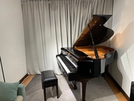 荃灣琴室 日本製三角琴 Yamaha C1 Grand Piano 琴室出租/鋼琴教學
