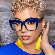 Glasses Frame Women Oversized Square Vintage Frame Clear Eyeglasses For Women Computer Eyewear