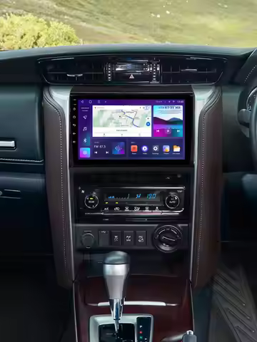 4G WIFI QLED 1280*720P Android 14 8G+256G Car Multimedia Radio For Toyota Fortuner AN160 SW4 2015-20