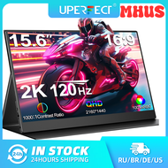 [MHUS] UPERFECT 2K Portable Gaming Monitor 120Hz 15.6" HDR IPS Matte Computer Display External Secon