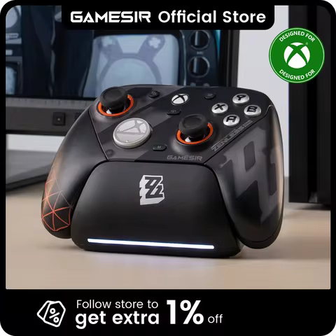 GameSir G7 Pro Zenless Zone Zero Wireless Xbox Controller – Charging Dock, TMR Joytick, Hall Effect 