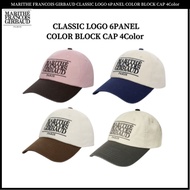 MARITHE FRANCOIS GIRBAUD CLASSIC LOGO 6PANEL COLOR BLOCK CAP 4Color