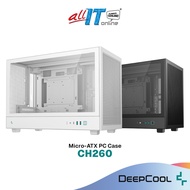 DEEPCOOL CH260 BLACK / WHITE Micro-ATX (mATX) PC Case