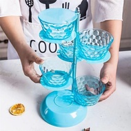 VC - Cristal 5-Tier Kitchen Spice Rack 5-Tier Rotating Kitchen Spice Rack/