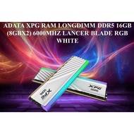 RAM PC Longdimm DDR5 16GB (8GBx2) Adata XPG Lancer Blade RGB White