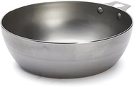 DE BUYER Mineral B High-Sided Frying Pan with Detachable Element, 24 cm, 39.6 x 32.79 x 8.99 cm, Sil