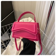Rose Pink Series Crossbody Bag Senior Sense Korean Style Female Bag Temperament Female Handbag Elega