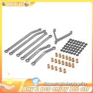 CNC Aluminum High Clearance Chassis Links Rod for 1/24 RC Crawler Car  SCX24 AXI90081 Deadbolt Upgra