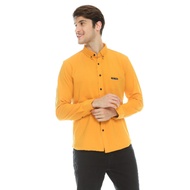 KEMEJA KATUN Long sleeve pique shirt men's shirt cotton pique shirt men's cotton pique shirt/ men's 