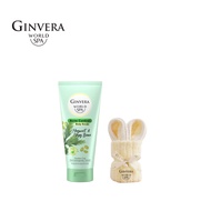 [BUY 1 FREE 1] Ginvera World Spa Mugwort & Mug Bean Body Scrub (200ml) x1 + FREE Towel x1