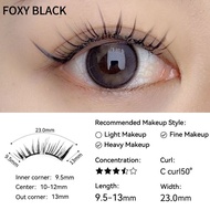 SUNYWILL Beginer Friendly Reusable Glue-Free Soft Magnetic False Eyelashes Kit with Clip - Wispy Wat