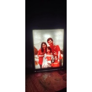 CUSTOM PHOTO BED LAMP FAMILY DECORATIVE/