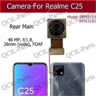 Trước Sau camera phía sau cho Realme C25 c25s c25y C35 Máy ảnh chính nhỏ Camera chụp ảnh tự sướng Cá