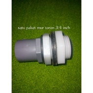 ONE PACKAGE OF 3/ 4 INCH TOWER NUTS + 3/ 4 INCH SDL