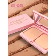 NURRAYSA NEW TWO WAY CAKE POWDER 2 way cake compact powder foundation make up natural flawless