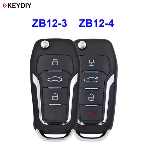 KEYDIY ZB12-3 ZB12-4 Original KD ZB Smart Key ZB Series Keyless Go Remote Control Fob for KD-X2 KD M
