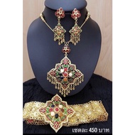 Thai Costume Accessories Jewelry Set