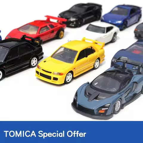 Takara Tomy Tomica Premium Car Tank Plane Vehicles HONDA NISSAN GTR TOYOTA Subaru Diecast Model Kit 
